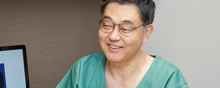 笑顔の音田総院長