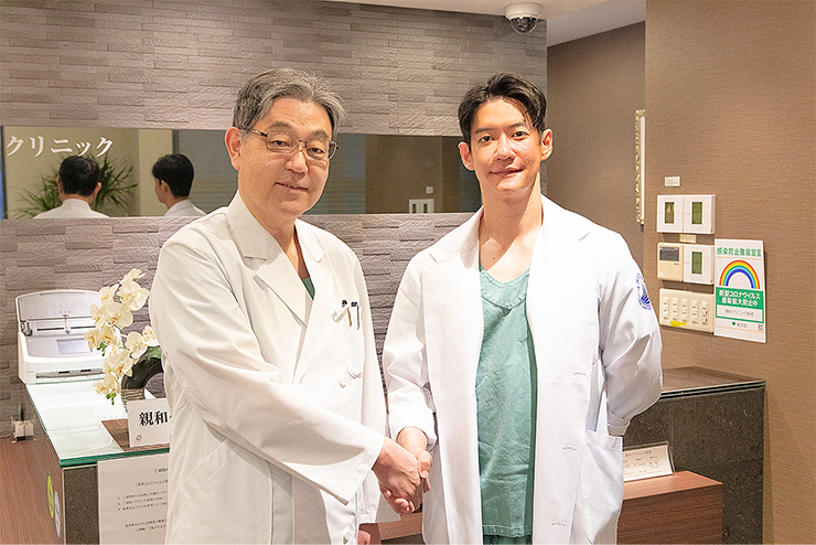 Dr.Wich Sangsuwanと音田総院長