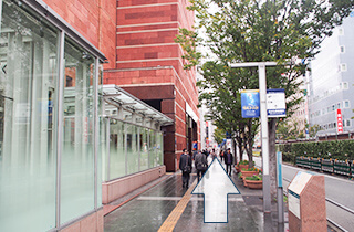 JR博多駅博多口からの道順5