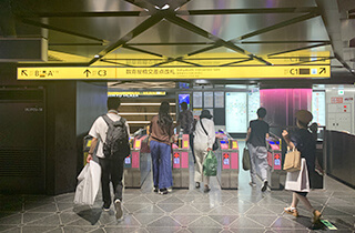 銀座駅からの道順1