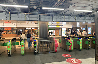 JR新橋駅からの道順1