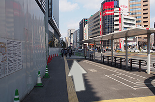 JR名古屋駅桜通口からの道順4