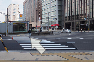 JR名古屋駅桜通口からの道順6