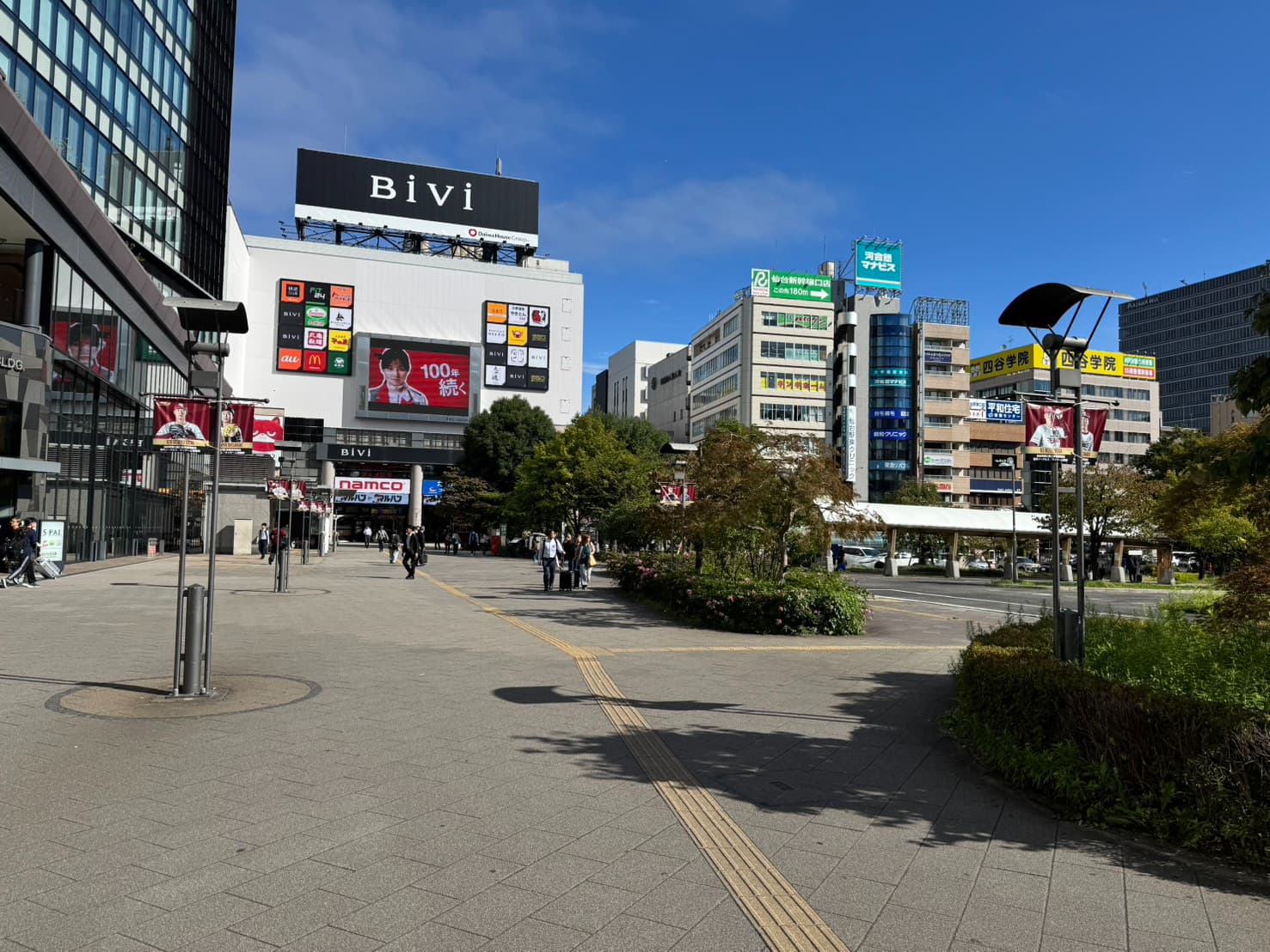 JR仙台駅東口改札からの道順4