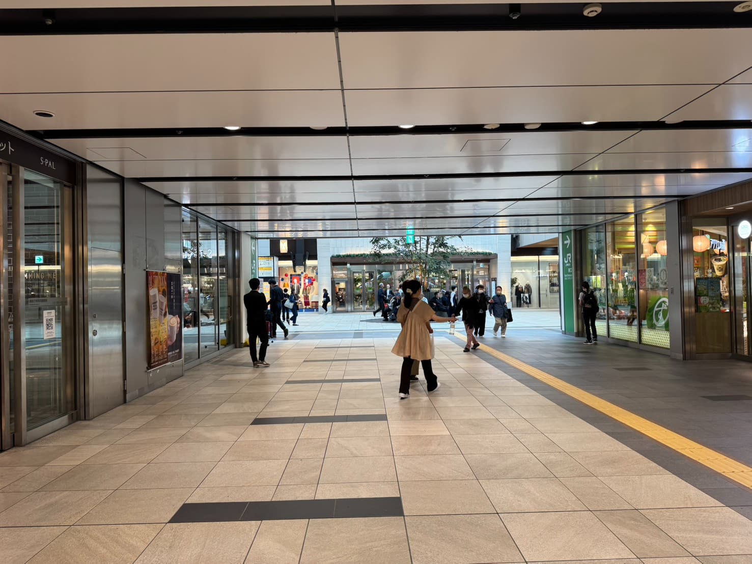 JR仙台駅東口改札からの道順1