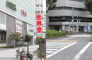 JR新宿駅東南口からの道順6