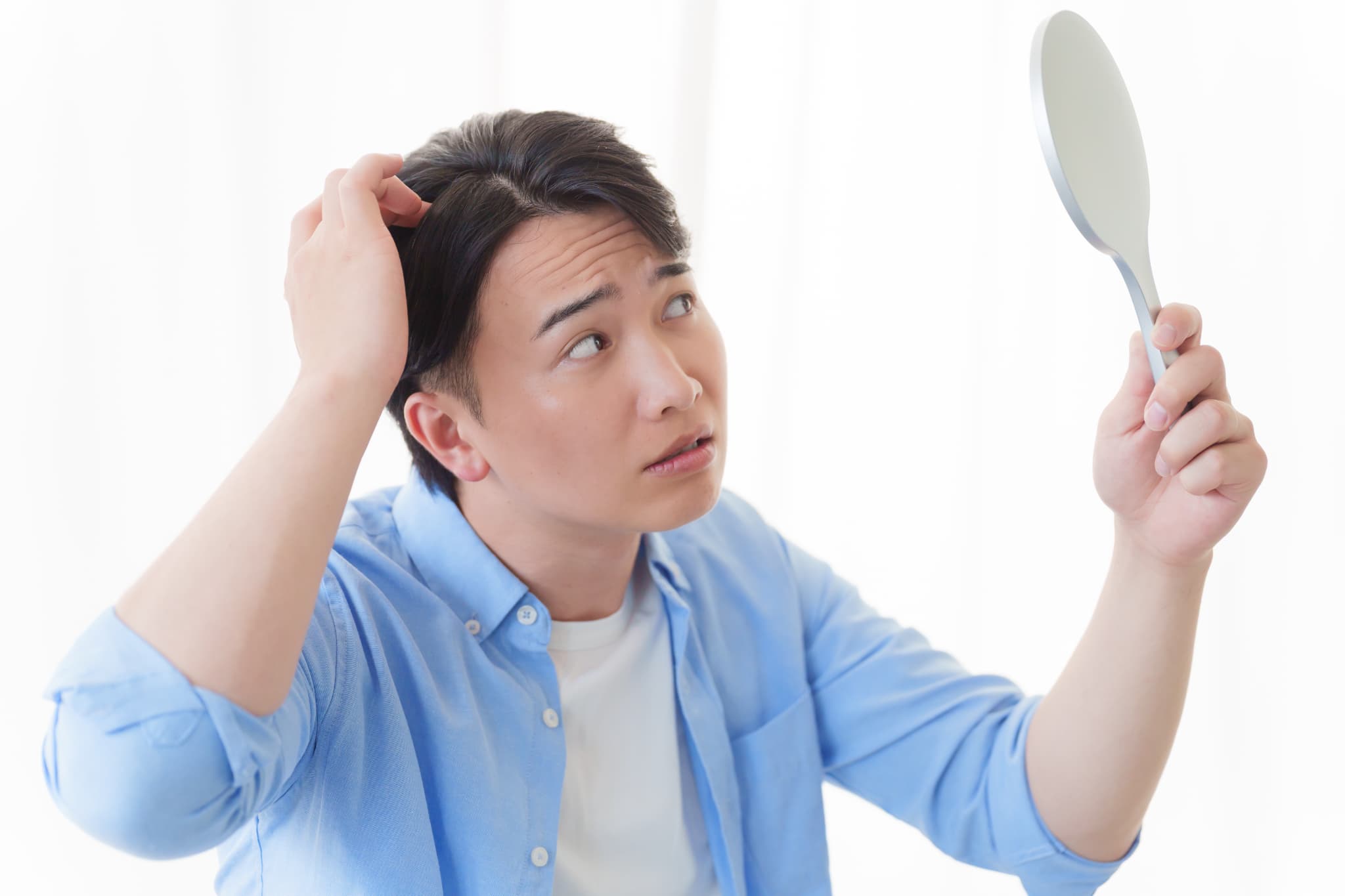 AGAの進行を抑制する効果は期待できない