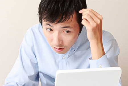 前頭部と生え際の薄毛とは