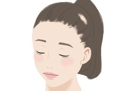 けがの傷跡による薄毛