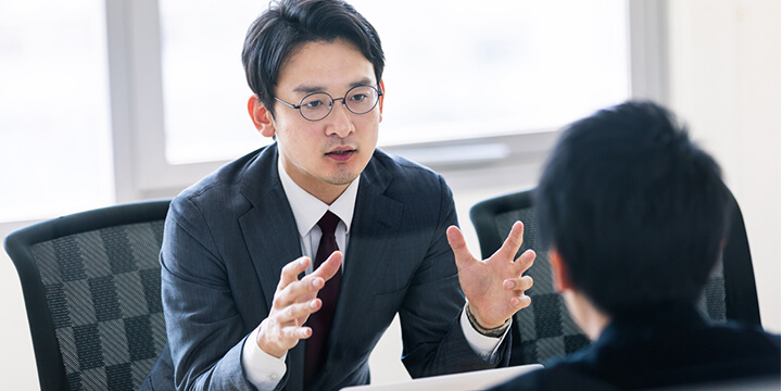 刈り上げない施術だから自信を持っている様子